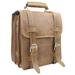 Vagarant Traveler Heavy Duty Full Leather Laptop Bag Tote L61.VB