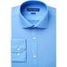 Vince Camuto Mens Cotton Slim Fit Dress Shirt Blue