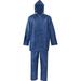 SPU045-XXL 2-Piece Rainsuits, 2X-Large, Polyester, PVC, Blue