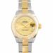 Rolex Lady Datejust Automatic Champagne Dial 18kt Yellow Gold Oyster Ladies Watch 279173-0010