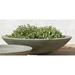 Latitude Run® Low Zen Bowl Cast Stone Pot Planter Concrete, Copper in Brown | 8 H x 29.25 W x 29.25 D in | Wayfair LTTN1295 43897143