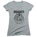 Harry Potter - Hogwarts Athletic - Juniors Cap Sleeve V-Neck Shirt - Small