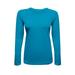 WOMENS LONG SLEEVE T SHIRT WITH SUPER-SOFT STRETCH FABRIC