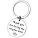 Mother's Day, Father's Day Gifts Keychain - Thank You For Loving Me As Your Own,Mother's Day Father's Day Thanksgiving Day Valentines Day Gifts