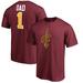 Cleveland Cavaliers #1 Dad T-Shirt - Maroon