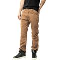 Ma Croix Mens Biker Jeans Straight Fit Distressed Zipper Denim Pants