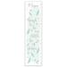 East Urban Home Though He Be But Little He is Fierce Personalized Growth Chart Canvas in Green | 39 H x 10 W x 0.1 D in | Wayfair