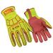 RINGERS GLOVES 179-10 Impact Gloves,L,Full Finger,PR