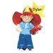 The Holiday Aisle® Big Brother Hanging Figurine Ornament Plastic in Blue/Red | 4 H x 2.75 W x 0.5 D in | Wayfair 2AE02460E85D4637B7A2C1AA4F7E3DB9
