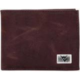 West Virginia Mountaineers Leather Concho Billfold Wallet