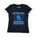 Inktastic Dreidel Champion Hanukkah with Blue Laurels Adult Women's V-Neck T-Shirt Female