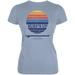 Surf's Up The Bubble Canary Islands Juniors Soft T Shirt Light Blue SM