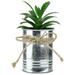 Northlight Seasonal 6" Green Tropical Artificial Mini Potted Plant Plastic/Metal | 6 H x 4 W x 2.5 D in | Wayfair NORTHLIGHT SF04574