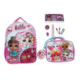 LOL Surprise Large Backpack w Lunch case + Accessories ( 3 Days Shipping)
