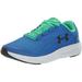 Under Armour Kids' Grade School Charged Pursuit 2 Sneaker, Versa Blue (400)/Vapor Green, 7 M US Big Kid