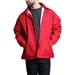 Men's Waterproof Windbreaker Coach Jacket VOS - Red - Large