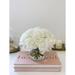Primrue Roses in Vase Polyester/Polysilk in White | 8 H x 8 W x 8 D in | Wayfair CA96E6A9A54946EA9CEDBC98DD8E74F4