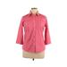 Pre-Owned Lands' End Women's Size 14 3/4 Sleeve Button-Down Shirt