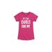 It's The Curls For Me - Girls Short Sleeve Tee