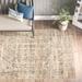 Blue/Brown 73 x 0.25 in Area Rug - Lark Manor™ Arleaner Oriental Area Rug in Beige Chenille/Polypropylene/Cotton | 73 W x 0.25 D in | Wayfair