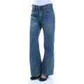 FREE PEOPLE Womens Blue Pocketed Jeans Size: 26 Waist