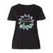 Inktastic I Love Being an Aunt- Circle of Hearts Adult Women's Plus Size V-Neck Female