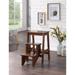 Danyell 24" 3 - Step Wood Folding Step Stool Wood in Brown Laurel Foundry Modern Farmhouse® | 16 W x 22 D in | Wayfair