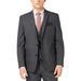 Bar III Mens Slim-Fit Windowpane Suit Separate Jacket 38 Long Grey