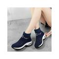 LUXUR Women Lightweight Sneakers Socks Shoes Soft Casual Comfort Walking Shoes