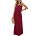 Women Beach Maxi Dress Sexy Ladies Off Shoulder Dress Evening Party Wedding Tube Dress with Drawstring