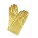 Gloves Reg Metallic Gold