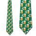 St. Patrick's Day-Beer and Clovers Necktie Mens Ti