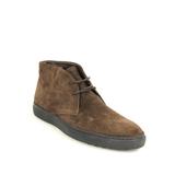 Tod's Men's Polacco Suede Leather Lace Up Oxfords Shoes Brown Suede Boots (11.5 UK / 12.5 US, TESTA MORO)