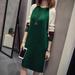 ZEROFEEL New Women's Autumn And Winter Elastic Thread Casual Sweater Dress Mid-long O Neck Knitted Sweater Dress
