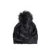 MUK LUKS Women's Fuzzy Pom Beanie