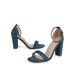 Snug Women's High Heel Sandals Block Heel Open Toe Ankle Strap Casual Platform Shoes