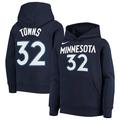 Karl-Anthony Towns Minnesota Timberwolves Nike Youth Logo Name & Number Pullover Hoodie - Navy