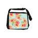 Floral Tropical Flowers Cross Body Shoulder Messenger Laptop Bag