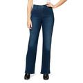 Gloria Vanderbilt Women's High Rise Relaxed Straight Leg 5 Pocket Jean