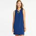 Women Maxi Dress Solid V Neck Self-tie Bandage Sleeveless Sundress Beach Mini Dress Burgundy/Blue