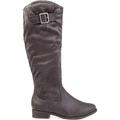 Brinley Co. Comfort Womens Two-Tone Riding Boot