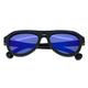 Machado S113bl Sunglasses, Blue Frame, Blue Lens