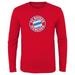 Bayern Munich Youth Primary Logo Long Sleeve T-Shirt - Red