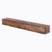 Dogberry Collections Rustic Fireplace Mantel Shelf, Wood in Brown | 5.5 H x 48 W x 9 D in | Wayfair m-rust-4805-agok-none