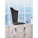 Side Chair - Rosdorf Park Doveridge Side Chair (Set-2) In Fabric & Stainless Steel 62079 | 43 H x 18 W x 18 D in | Wayfair