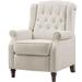 Alcott Hill® Daubert 29" Wide Manual Wing Chair Recliner Polyester in Brown | 40.16 H x 27.17 W x 29.13 D in | Wayfair