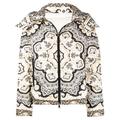 Moncler Ladies Black Turquin Printed Puffer Jacket