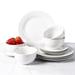 Ebern Designs Juwahn 12 Piece Porcelain China Dinnerware Set, Service for 4 Porcelain/Ceramic in White | Wayfair 4685E6384C3449E181833BE54230CBA8