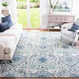 Blue/Gray 144 x 0.37 in Area Rug - Mistana™ Christa Damask Cream/Light Gray Rug | 144 W x 0.37 D in | Wayfair 9EBC458F766A497A93BECD1A4FFD7D8F