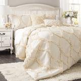 Willa Arlo™ Interiors Apollo Microfiber Traditional 3 Piece Comforter Set Microfiber in White | King Comforter + 2 Standard Shams | Wayfair